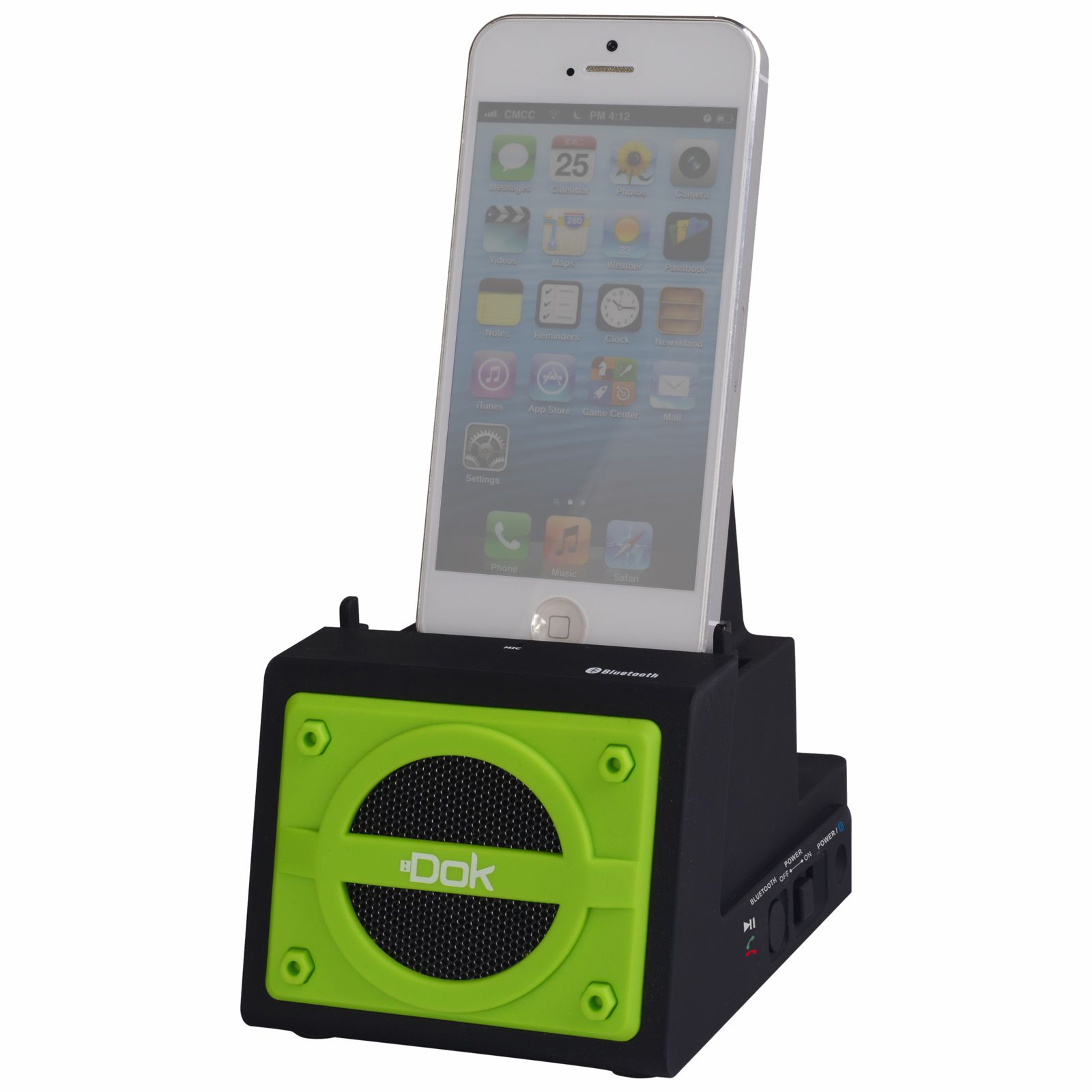 CR13GN - 2 Port Smart Phone Charger with Bluetooth Speaker, Speaker Phone, Rechargeable Battery (Green Face) CR13GN - 2 Port Smart Phone Charger with Bluetooth Speaker, Speaker Phone, Rechargeable Battery (Green Face)